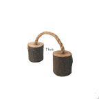 E Y S (7-Pieces) Wooden Toy Set - Eco-friendly Play Combo for Hamsters, Chinchillas, Rabbits, & Guinea-Pigs