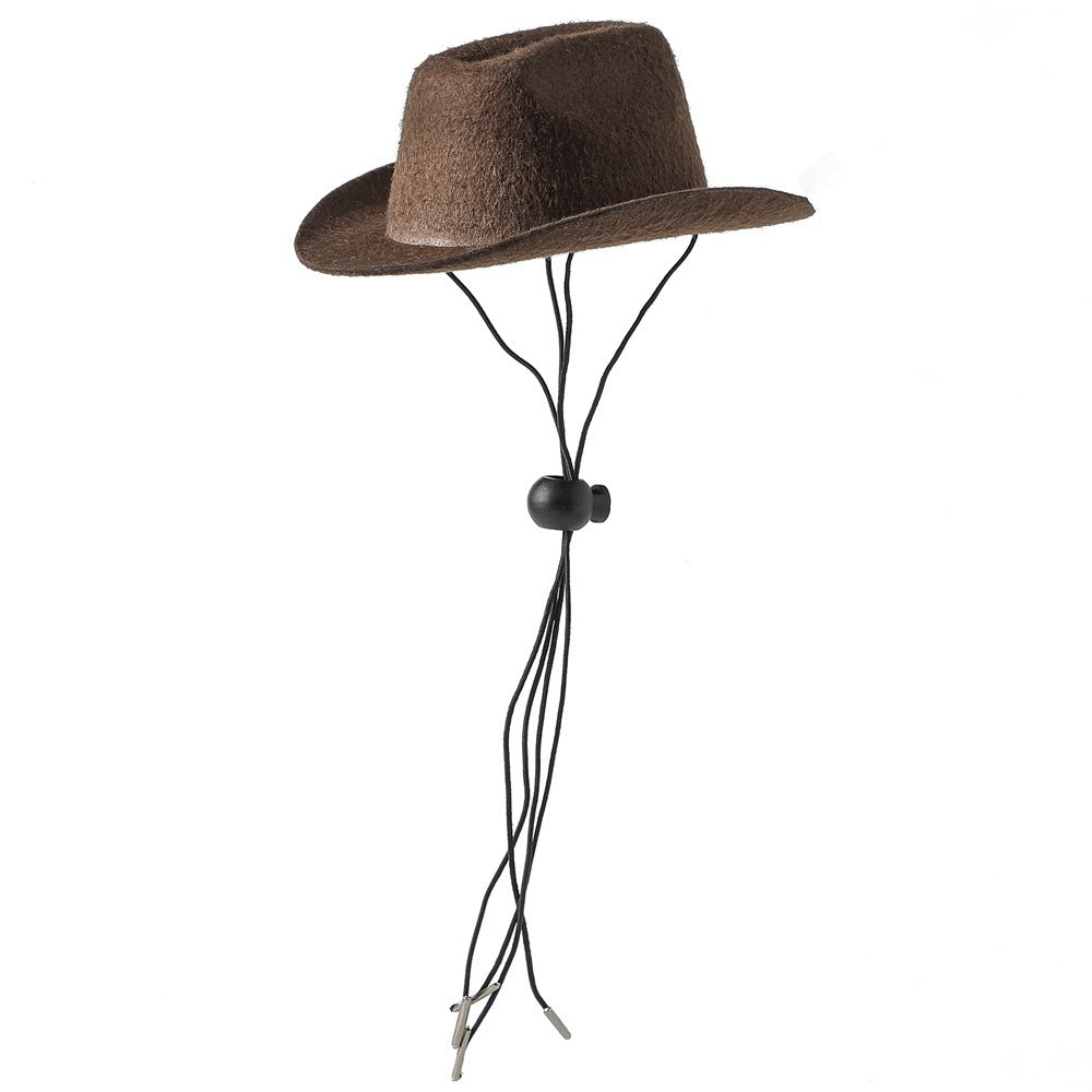 Woofylove Western Cowboy Pet Hat - Unleash the Wild West Charm for Dogs and Cats"