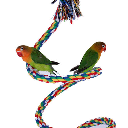 Barkwow Parrot Climbing Rope – Engaging & Durable Bird Toy | Interactive Play for Feathered Friends