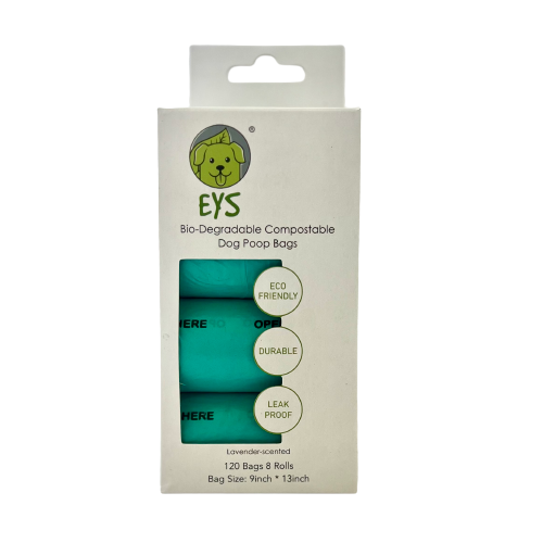 E Y S eco-friendly Dog Poop Bags Lavender-Scented Main image