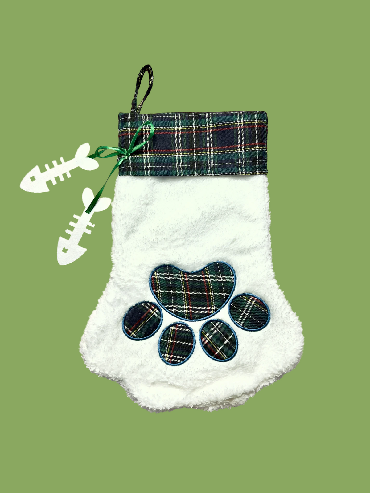 EYS Christmas Stocking Gift Set for Pets, Large (8” Diameter, 18” Long), Includes Plush Toys, Durable Rope Chews, and More, Hanging Stocking Decoration Main image