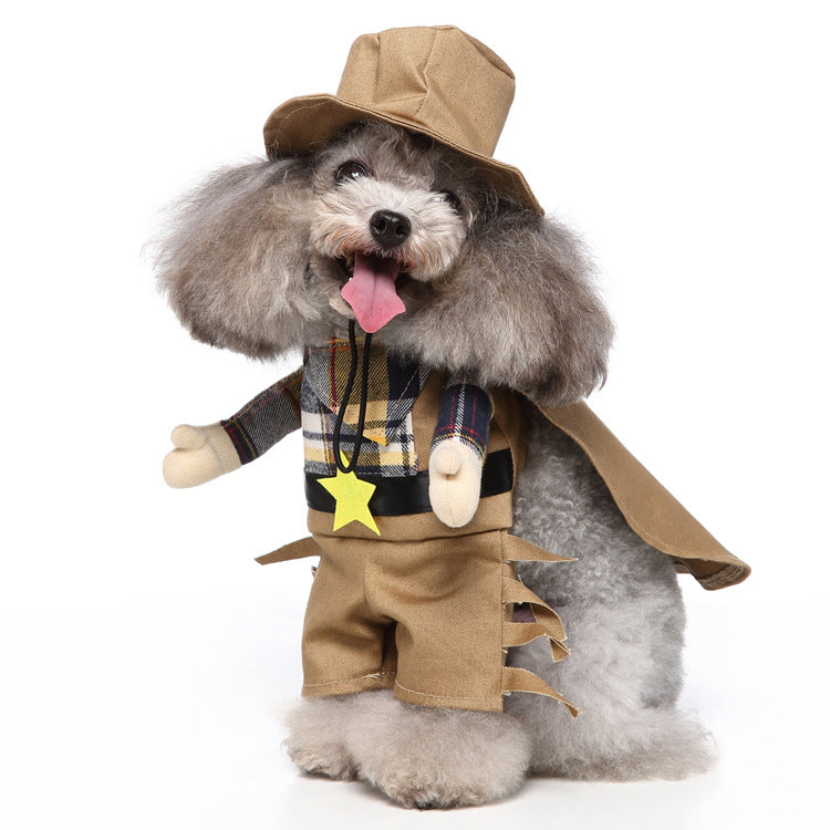 WoofyLove Spooky Couture – Versatile & Adorable Halloween Costume for Pets | Festive Multi-Style Pet Apparel