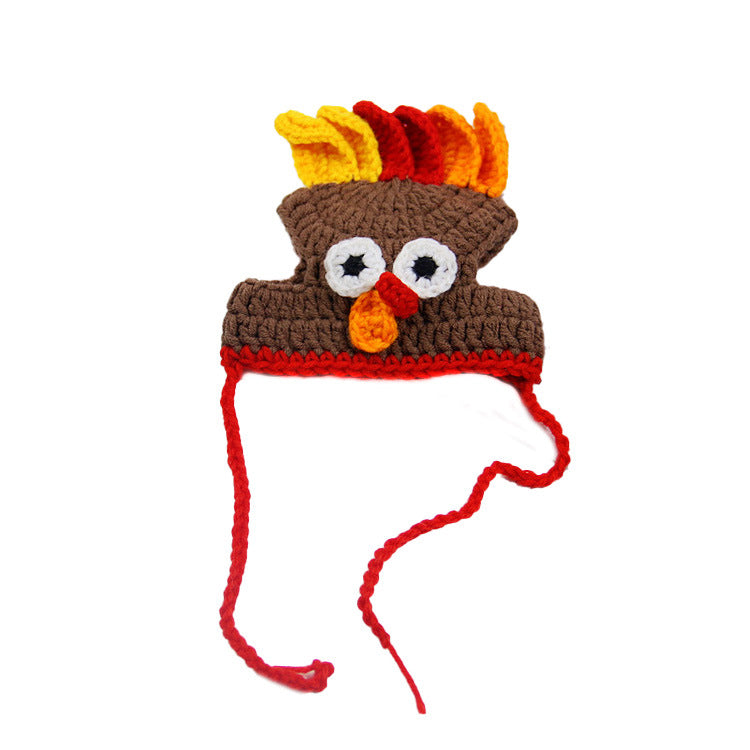 Halloween Cat Dog Knitted Pet Hat Secondary image