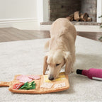 Barkwow Interactive Snuffle Restaurant Menu for Dogs, Cats & Rabbits - Engaging Puzzle Feeder Toy for Smell Training, Slow Feeding & Stress Relief - Easy Clean, Travel-Friendly Design