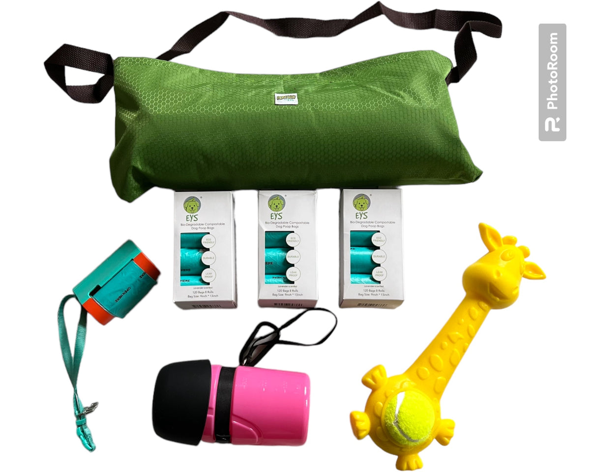 WOW-Joy Complete Outdoor Adventure Kits: Portable Jogging/Hiking Essentials for You and Your Dog Main image