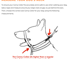 Canny Collar for Dog Training - The Kind, Safe and Comfortable No Pull Dog Collar, Train Your Dog Not to Pull on a Leash - Easy to Use Dog Training Headcollar for Enjoyable Walks - Black