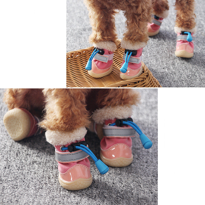 Woofylove Winter Fashion Booties for Dogs - All Sizes Available for Cozy, Stylish Paws