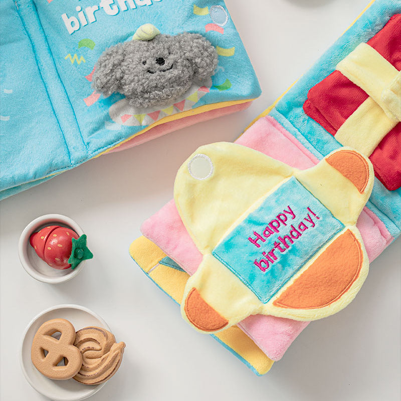 Barkwow Birthday Book - The Ultimate Interactive Toy for Your Furry Friend Hide & Seek Treats