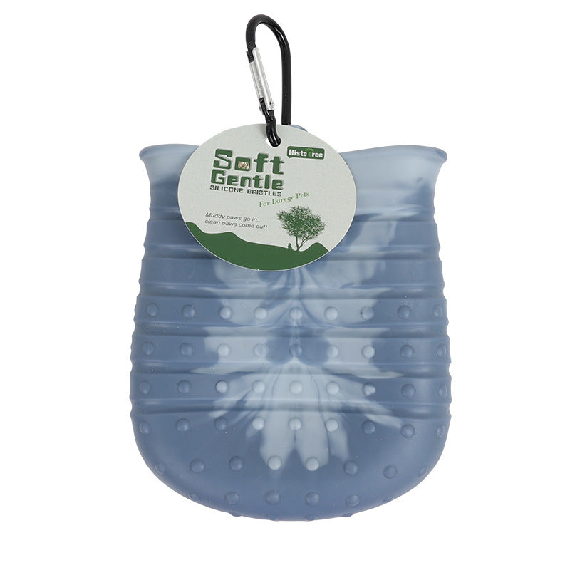 Barkwow CleanPaws: 2-in-1 Dog Foot Washer & Paw Brush – The All-in-One Solution for Clean, Happy Paws! Secondary image