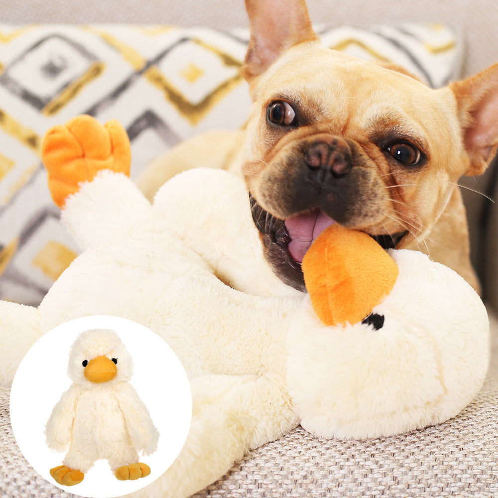 Barkwow Cute Plush Duck Toy – Soft & Entertaining Playmate for Dogs | Durable Canine Companion