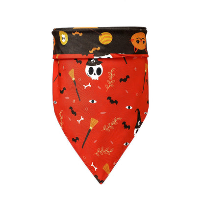 Woofylove Halloween Dog Bandana – Spook-tacular Style for Your Furry Ghoul