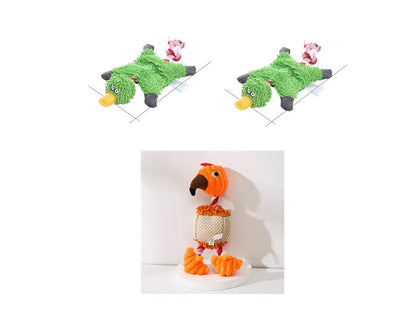 Barkwow Zoo Collection of Plush Toy with Built in Squeaker