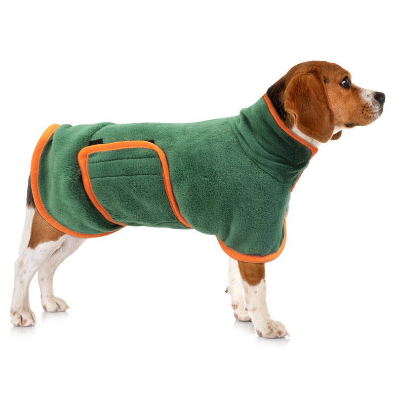 WoofyLove Dog Bathrobe: Quick Drying Comfort for Your Furry Friend!