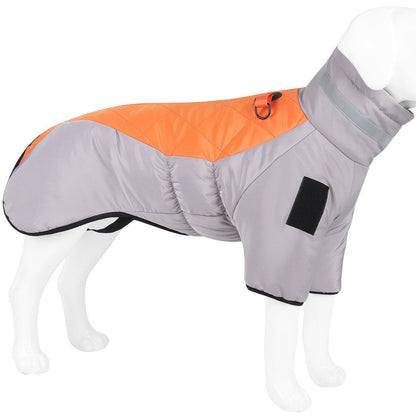 WoofyLove Dog Winter Jacket with Reflection Strip and Waterproof Design: Safety, Warmth, and Style in One Package!