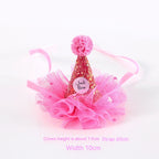 Barkwow Cat Birthday Party Suit - Adorable Hat, Bow Tie & Flower Set for Cat Celebrations