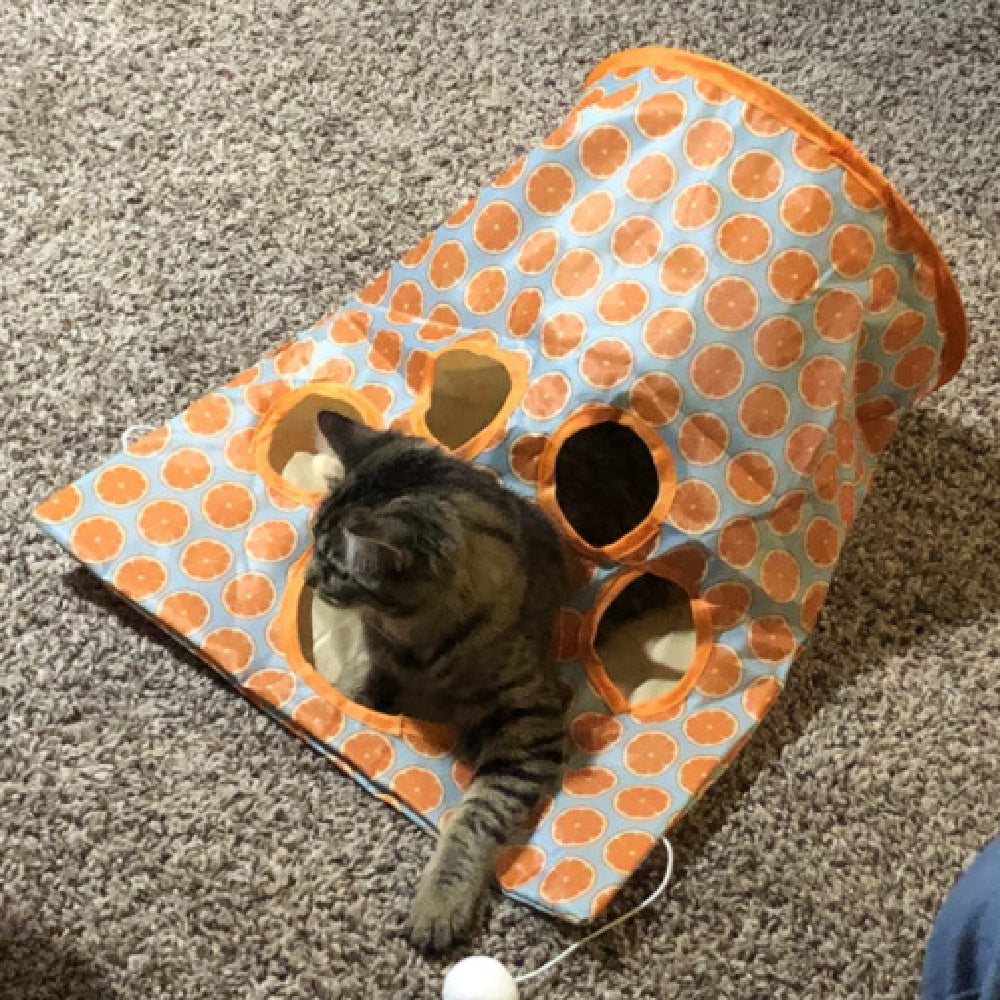 Barkwow Fun Hiding Bag: The Ultimate Cozy Retreat for Cats and Small Pets Main image