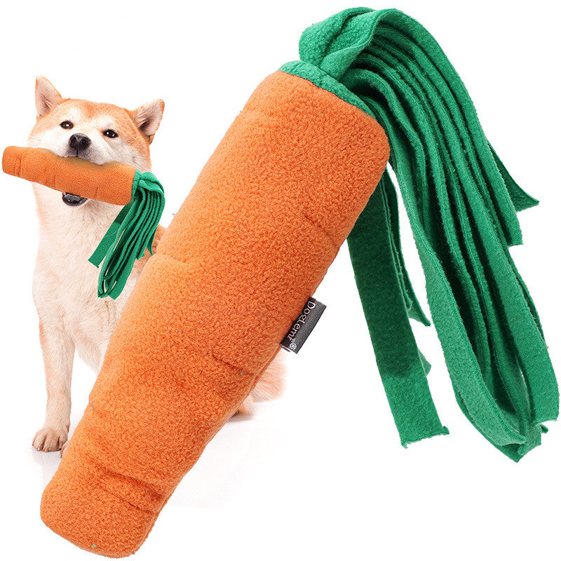 Pet Dog Toy Vegetables And Carrots