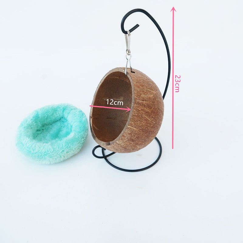 Barkwow Cushioned Hammock Swing for Hamsters and Guinea Pigs - Durable and Comfortable Pet Hammock Secondary image