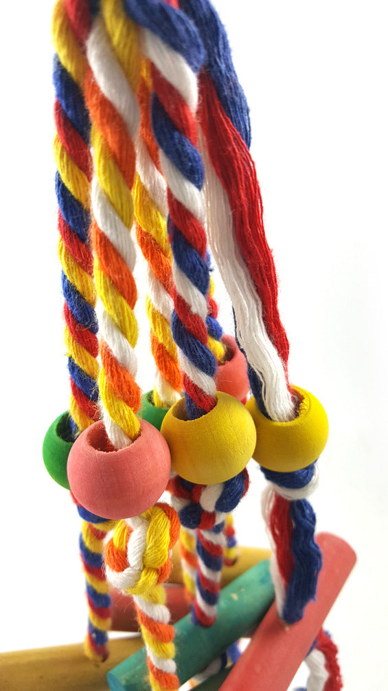 Barkwow Cotton Rope Chew Toy – Durable & Engaging Play for Parrots | Essential Bird Enrichment Accessory