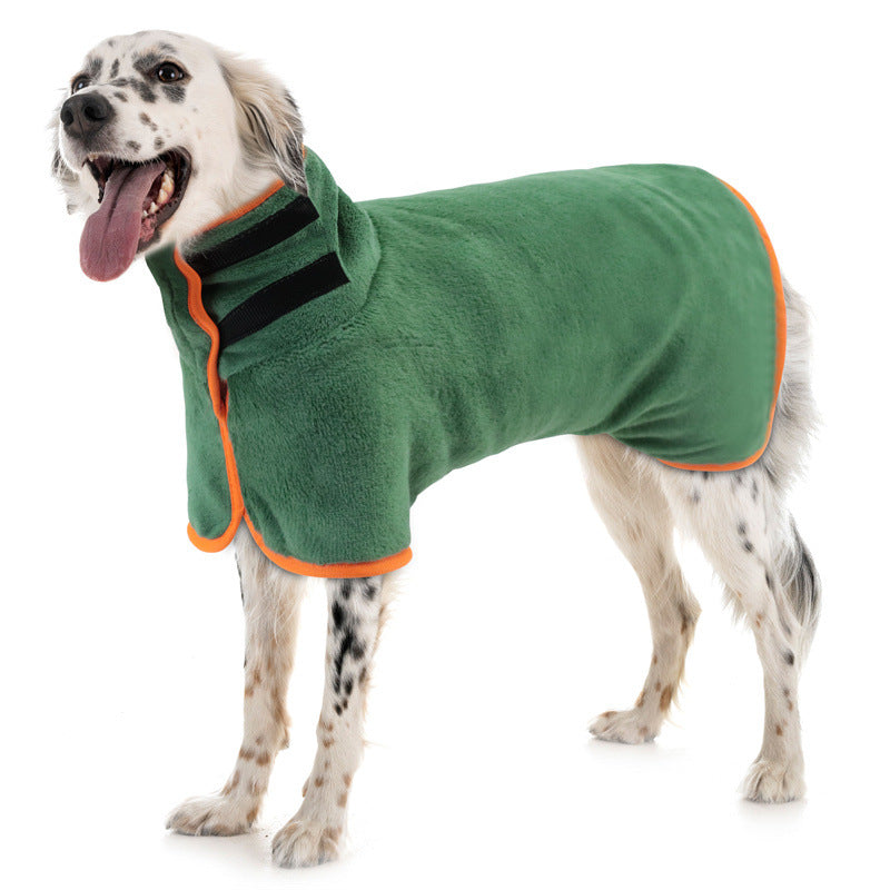 WoofyLove Dog Bathrobe: Quick Drying Comfort for Your Furry Friend!