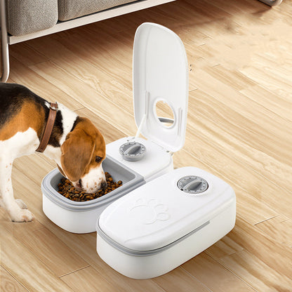 Barkwow Smart Automatic Pet Feeder – Stainless Steel Bowl | Timed Dispensing for Cats & Dogs | Durable, Easy-Clean & Anti-Slip Design