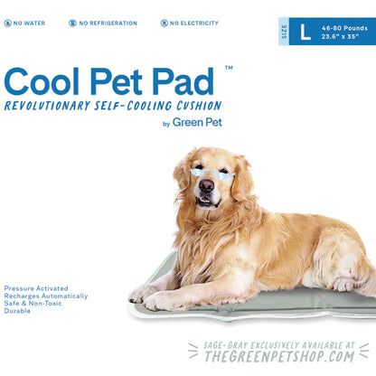 Green Pet Cooling Mat for Summer