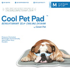 Green Pet Cooling Mat for Summer