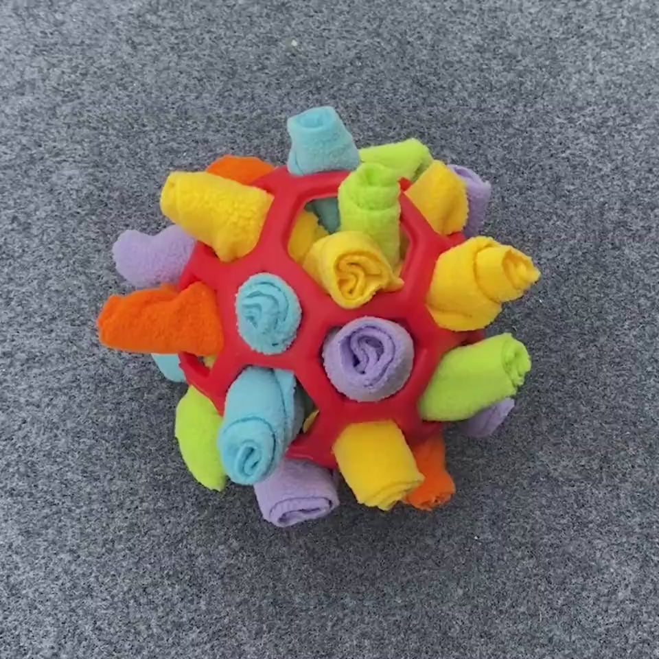 Barkwow Dog  Sniff Fried Balls, Toys, Bubble Rubber Balls, Educational, Anti Demolition Home