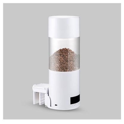 Aquarium tank automatic fish feeder