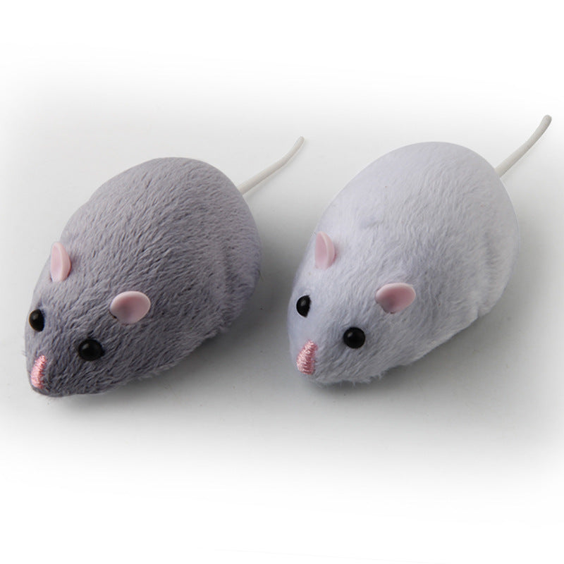 White mouse cat on sale toy