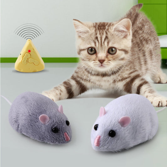 Barkwow Infrared Remote Control Electric Mouse Cat Toy Simulation Model