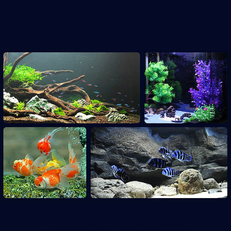 Aquarium lamp with air pump