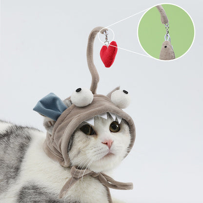 Barkwow Head-Mounted Cat Teaser Hat