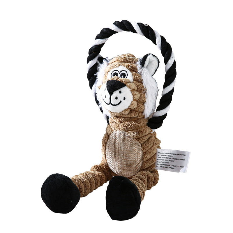 Barkwow Squeaker Plush Interactive Toys Tug of War Play Main image