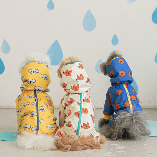 BARKWOW Fashion Pet Dog Waterproof  Raincoat