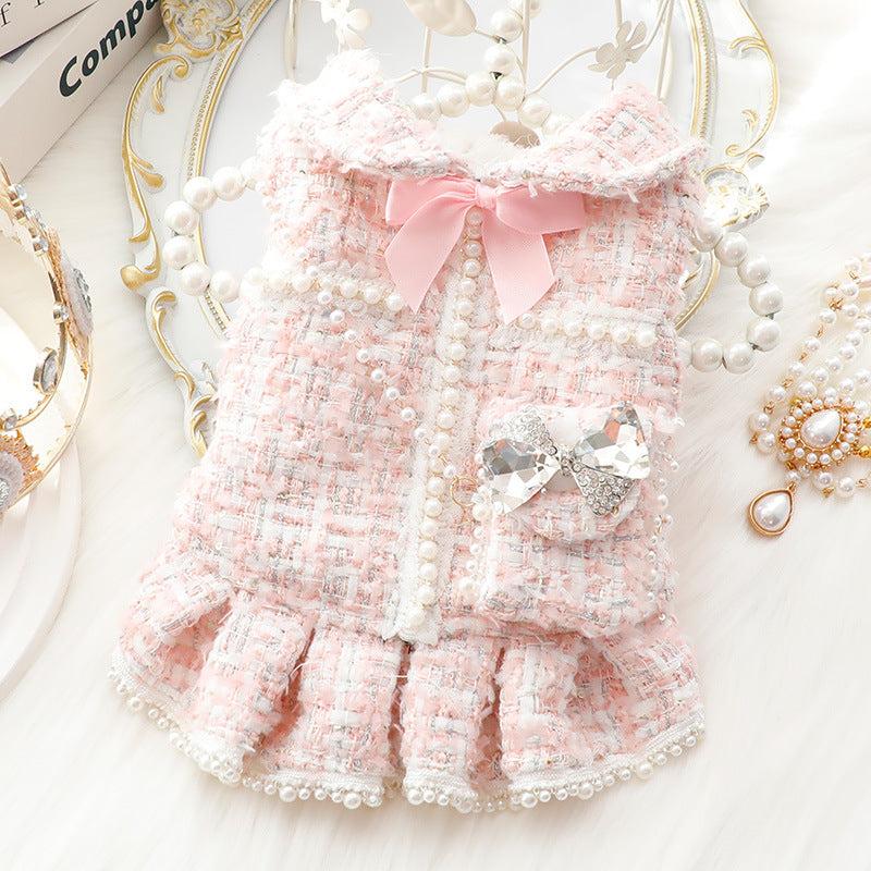 Barkwow Pearl Pet Clothes Princess Skirt Secondary image