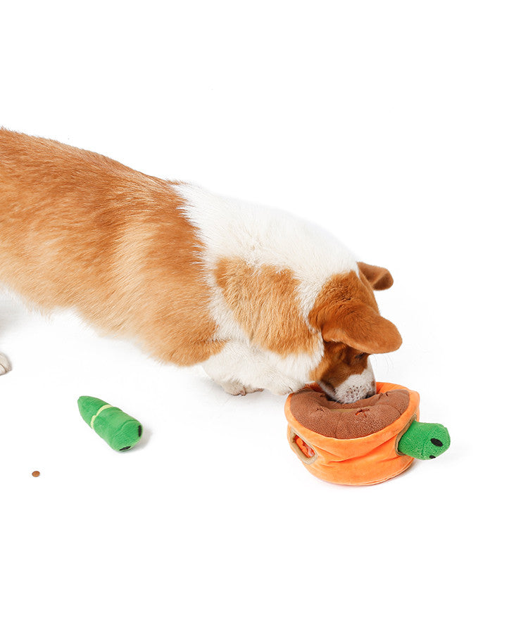 Barkwow Hide & Seeking Dog Toys with Cute Worms and Tree