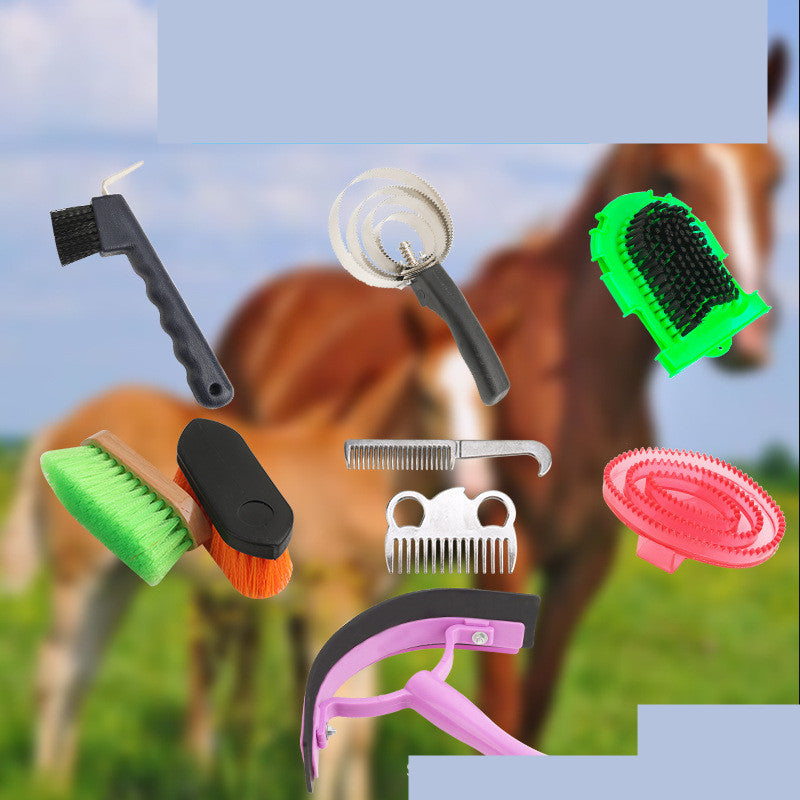 Horse grooming brush Horse hair brush Horse massage brush Horse grooming tools Horse cleaning brush Horse skin care brush Horse hair care brush Gentle horse brush Durable horse grooming brush Comfortable horse brush High-quality horse grooming tools Main image