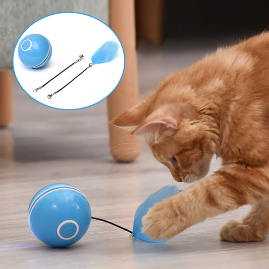 Additionally, the rechargeable feature of the Barkwow LED Laser Funny Cat Ball is convenient for pet owners as it eliminates the need for constantly buying batteries. The color-changing function adds an extra layer of stimulation for cats, making it more engaging for them to play with. Overall, this toy is a great option for pet owners looking for a fun and interactive way to keep their cats entertained and active.