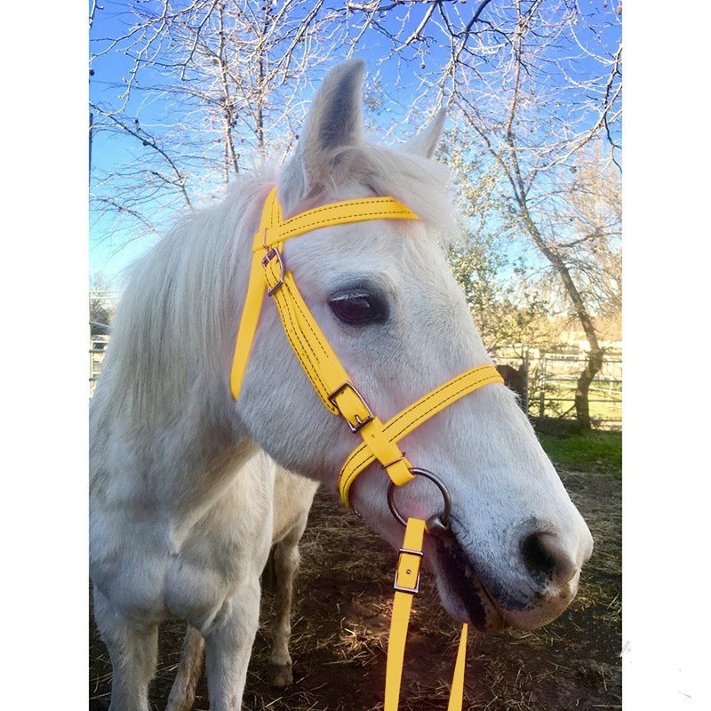 Horse lead rope Halter training rope Horse reins Horse halter rope Durable horse rope Flexible horse lead Horse training equipment Horse lead rope for sale Cross-border source horse reins Quality horse lead rope