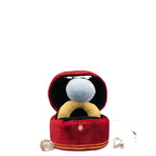 Dog Ring Shape Toy  with Built in Squeaker and Hide&Seek Treats Box Prefect gif for you dog