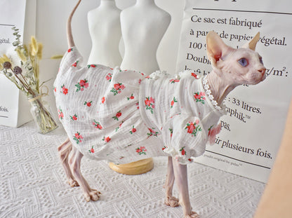 Barkwow Botrytis - Sphynx Hairless Cat Summer Skirt