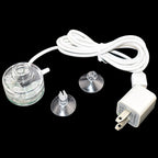 Aquarium lamp with air pump