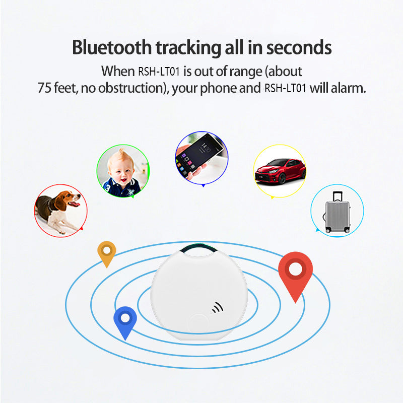 Smart Bluetooth Neutral Pet Anti Lost Location Tracker