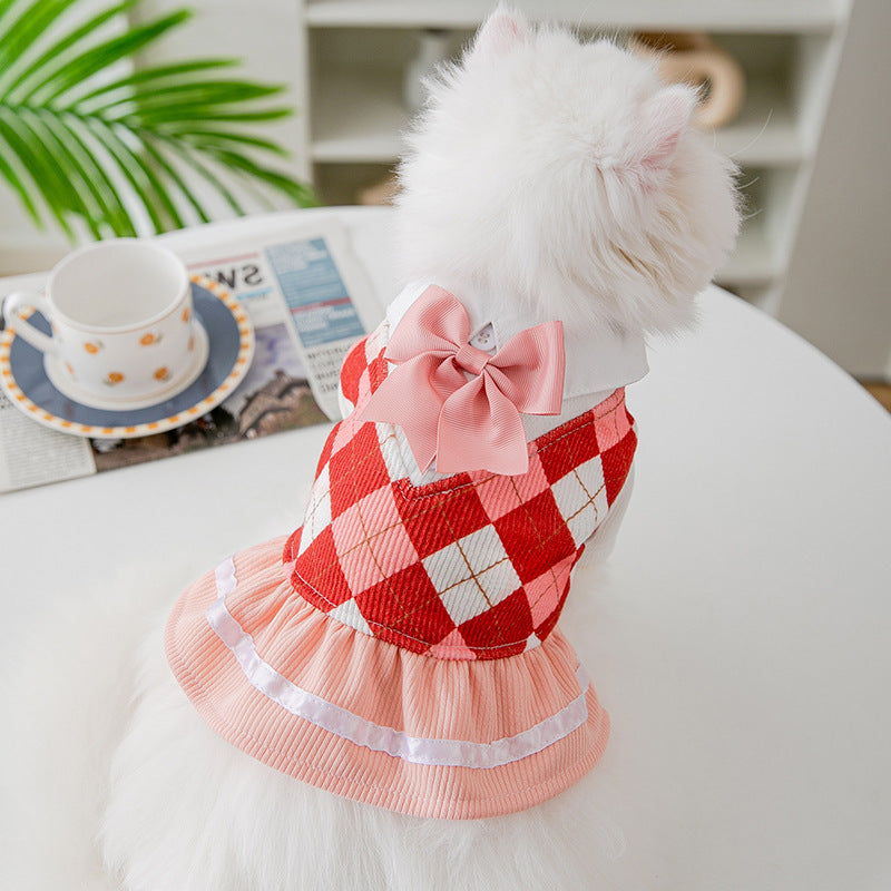 Barkwow Cat Fashion Cloth with Bowtie Main image