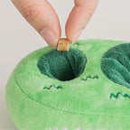 Barkwow Golf Putting Green Hide &Seek Dog Plush Toys with Squeaker