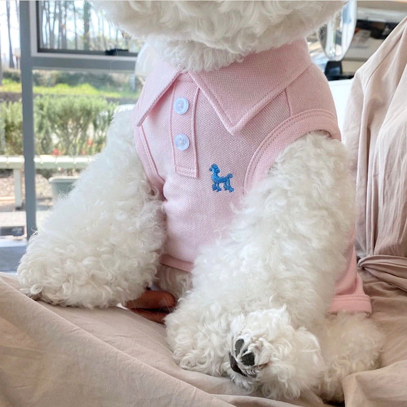 Barkwow Designer's Dog Style Vest with Collar Secondary image