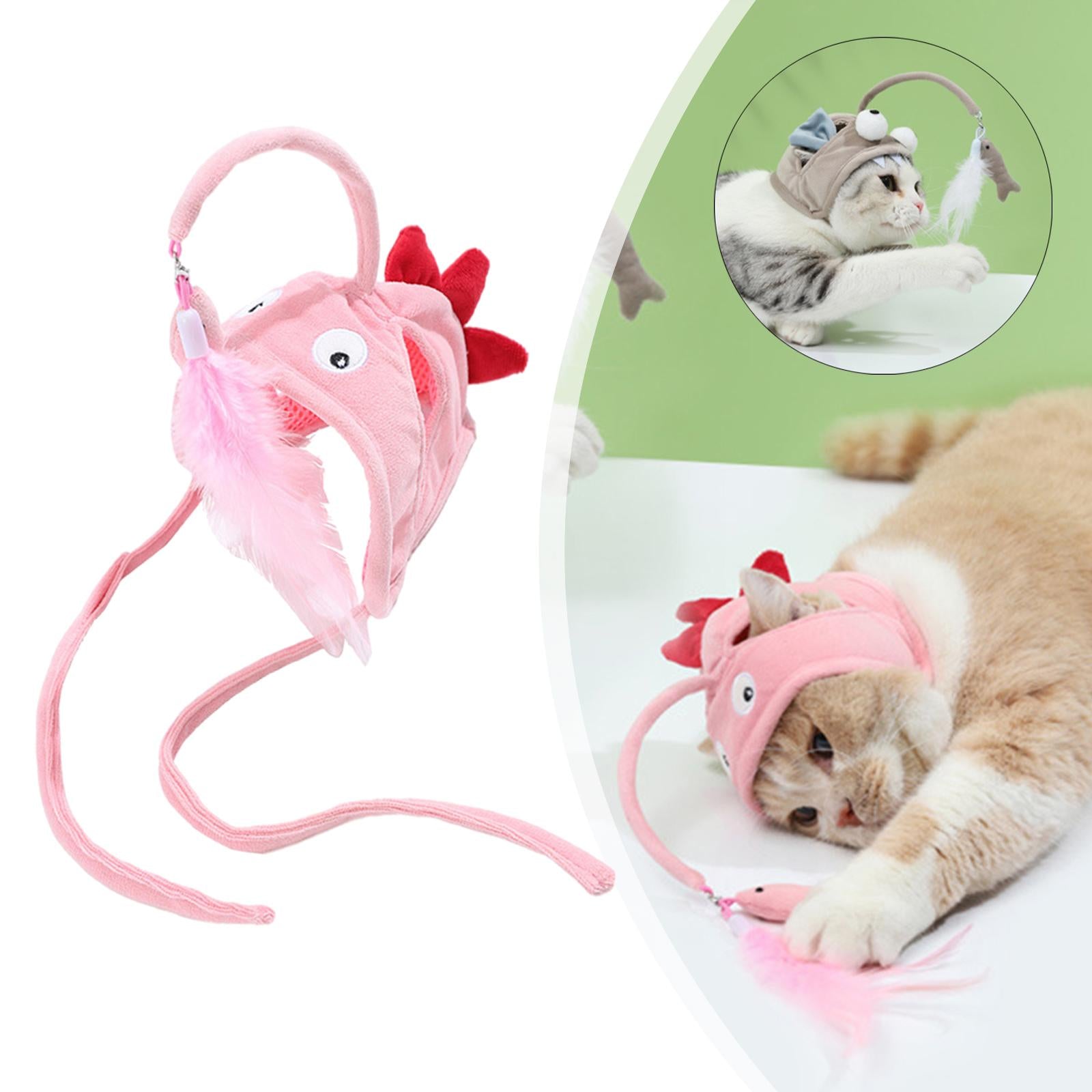 Barkwow Head-Mounted Cat Teaser Hat Secondary image