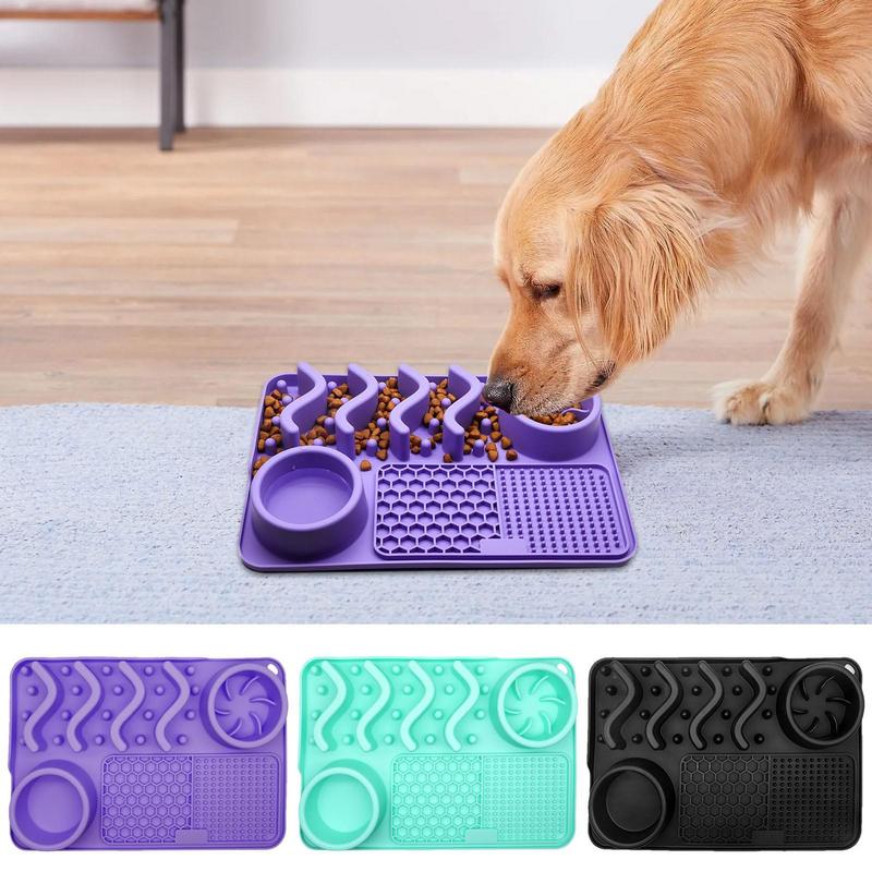 Multi-functional Pet Food Bowl Slow Food Dinner Basin Pad Main image
